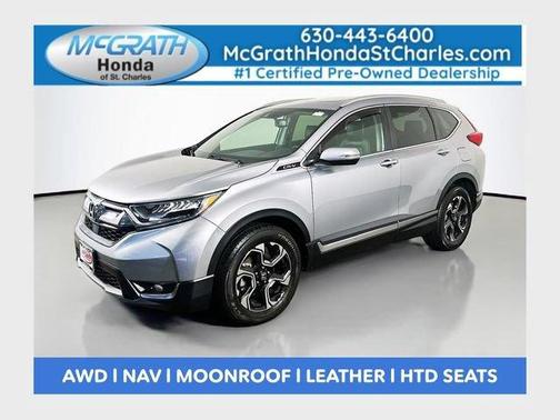 Lunar Silver Metallic 2019 Honda CR-V Touring