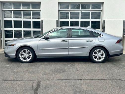 Solar Silver Metallic 2025 Honda Accord LX