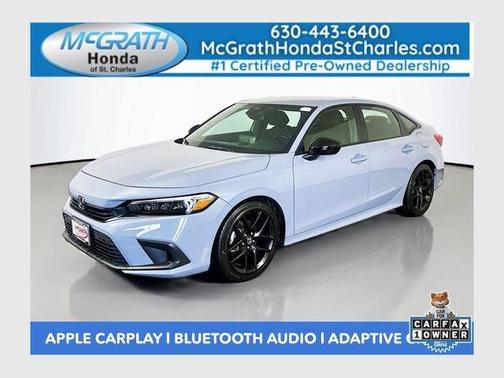 Sonic Gray Pearl 2024 Honda Civic Sport