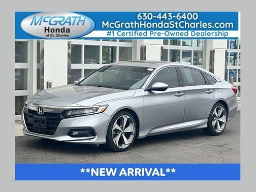 Lunar Silver Metallic 2018 Honda Accord Touring 2.0T