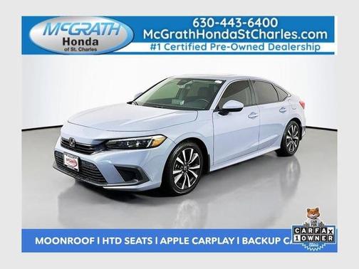 Sonic Gray Pearl 2024 Honda Civic EX