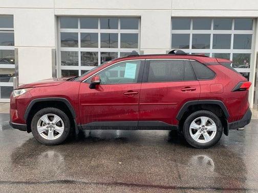Ruby Flare Pearl 2020 Toyota RAV4 Hybrid XLE