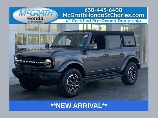 Gray Metallic 2022 Ford Bronco Outer Banks