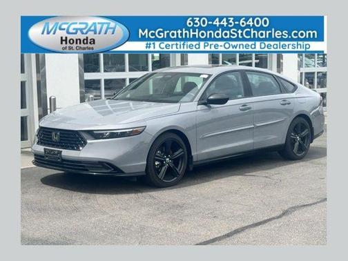 Urban Gray Pearl 2025 Honda Accord Hybrid Sport-L