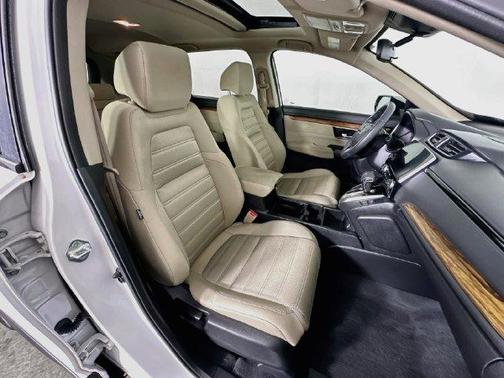 Platinum White Pearl 2021 Honda CR-V EX