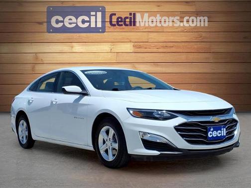 White 2024 Chevrolet Malibu LS