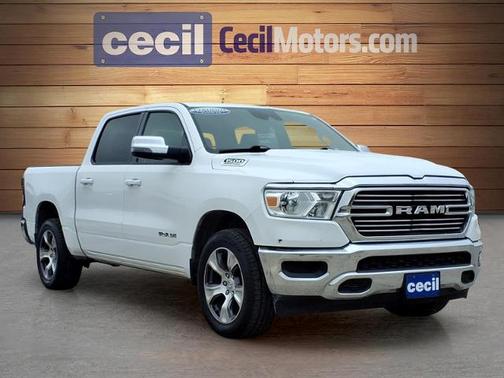White 2024 RAM 1500 LARAMIE