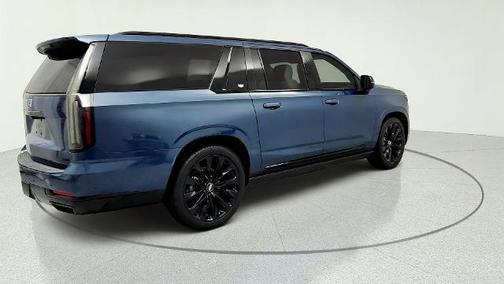 Deep Sea Metallic 2026 Cadillac Escalade ESV Platinum Sport