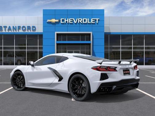 Arctic White 2026 Chevrolet Corvette Stingray w/3LT
