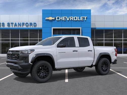 Summit White 2026 Chevrolet Colorado Trail Boss