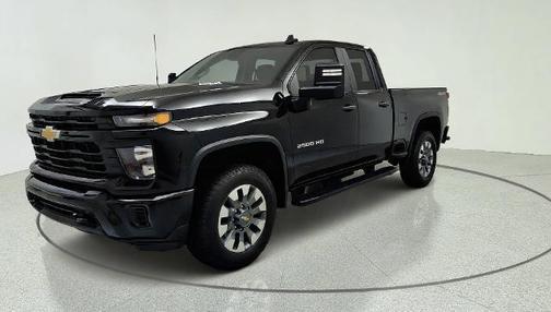 Black 2024 Chevrolet Silverado 2500 Custom