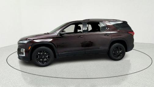 Black Cherry Metallic 2023 Chevrolet Traverse LT Cloth