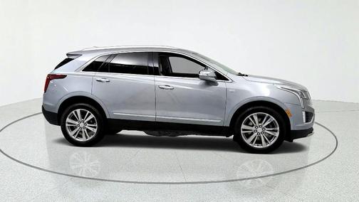 Silver Metallic 2024 Cadillac XT5 Premium Luxury