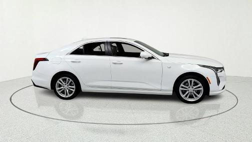 Summit White 2024 Cadillac CT4 Luxury