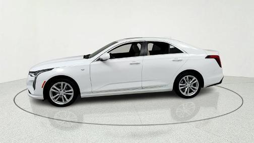 Summit White 2024 Cadillac CT4 Luxury