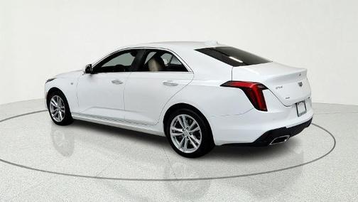 Summit White 2024 Cadillac CT4 Luxury