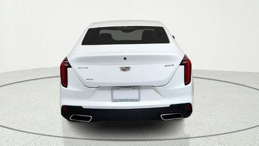 Summit White 2024 Cadillac CT4 Luxury