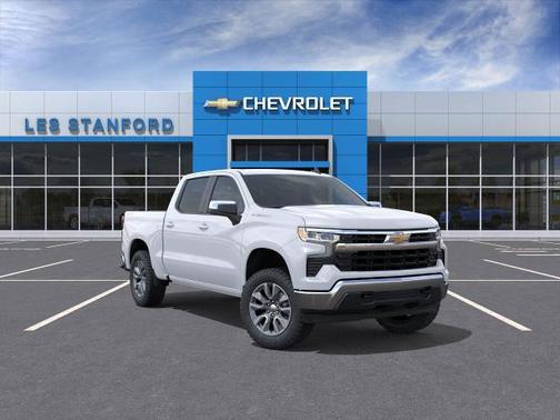 Summit White 2026 Chevrolet Silverado 1500 LT