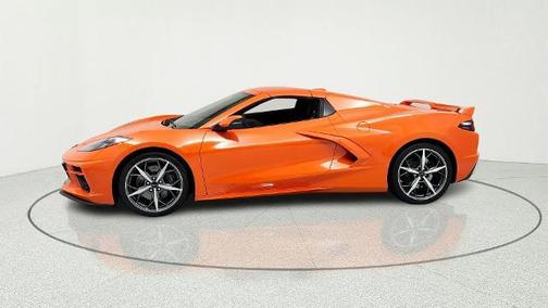 Orange 2021 Chevrolet Corvette Stingray w/3LT