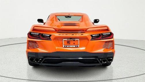 Orange 2021 Chevrolet Corvette Stingray w/3LT