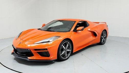 Orange 2021 Chevrolet Corvette Stingray w/3LT