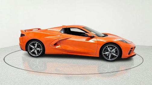 Orange 2021 Chevrolet Corvette Stingray w/3LT