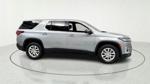 Sterling Gray Metallic 2023 Chevrolet Traverse LS