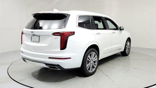 Crystal White 2025 Cadillac XT6 Premium Luxury AWD