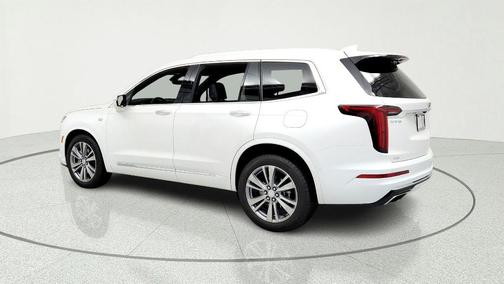 Crystal White 2025 Cadillac XT6 Premium Luxury AWD
