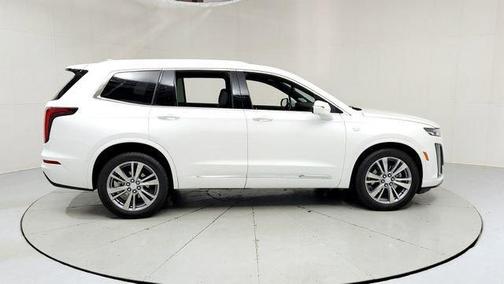 Crystal White 2025 Cadillac XT6 Premium Luxury AWD