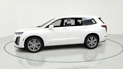 Crystal White 2025 Cadillac XT6 Premium Luxury AWD