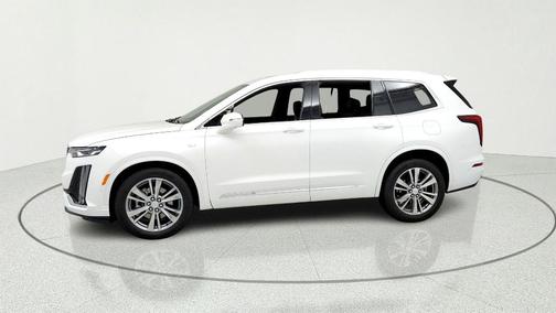 Crystal White 2025 Cadillac XT6 Premium Luxury AWD
