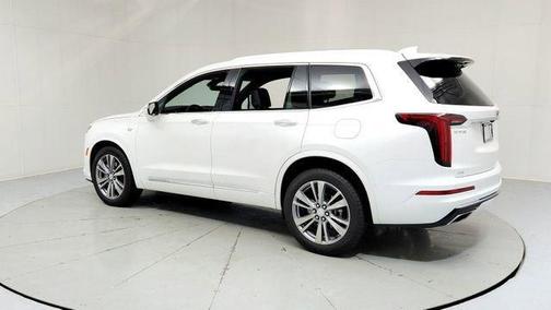 Crystal White 2025 Cadillac XT6 Premium Luxury AWD