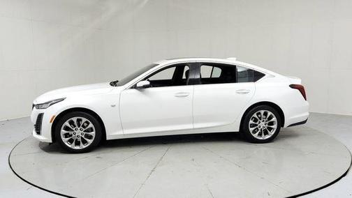 Summit White 2022 Cadillac CT5 Premium Luxury AWD