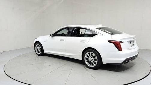 Summit White 2022 Cadillac CT5 Premium Luxury AWD