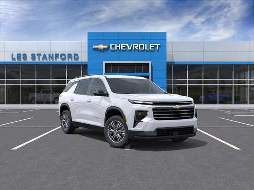 Summit White 2026 Chevrolet Traverse LT