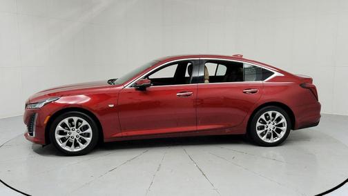 Red 2020 Cadillac CT5 Premium Luxury AWD