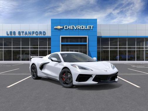 Arctic White 2026 Chevrolet Corvette Stingray w/3LT