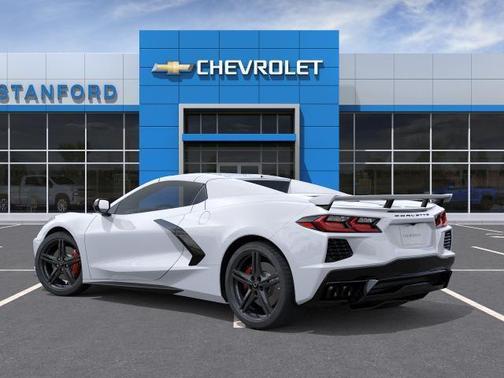Arctic White 2026 Chevrolet Corvette Stingray w/3LT