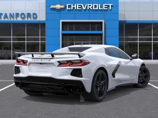 Arctic White 2026 Chevrolet Corvette Stingray w/3LT