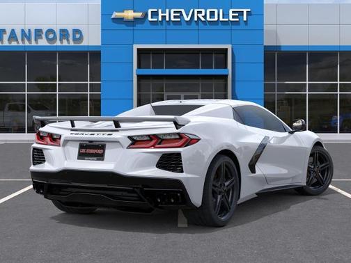 Arctic White 2026 Chevrolet Corvette Stingray w/3LT
