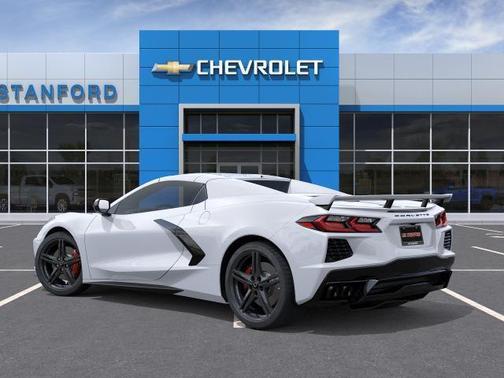 Arctic White 2026 Chevrolet Corvette Stingray w/3LT