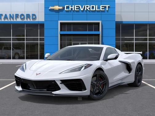 Arctic White 2026 Chevrolet Corvette Stingray w/3LT