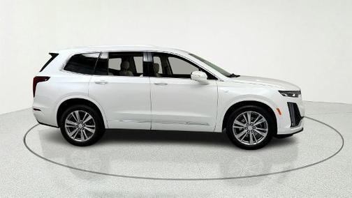 Crystal White 2024 Cadillac XT6 Premium Luxury AWD