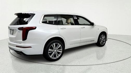 Crystal White 2024 Cadillac XT6 Premium Luxury AWD