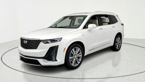 Crystal White 2024 Cadillac XT6 Premium Luxury AWD