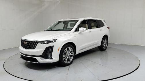 Crystal White 2024 Cadillac XT6 Premium Luxury AWD