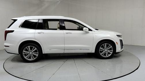 Crystal White 2024 Cadillac XT6 Premium Luxury AWD