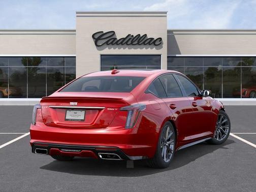 Radiant Red 2026 Cadillac CT5 Sport AWD