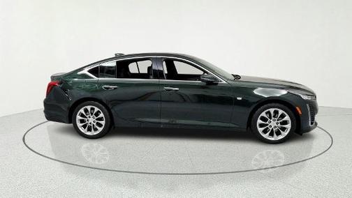Evergreen Metallic 2021 Cadillac CT5 Premium Luxury AWD